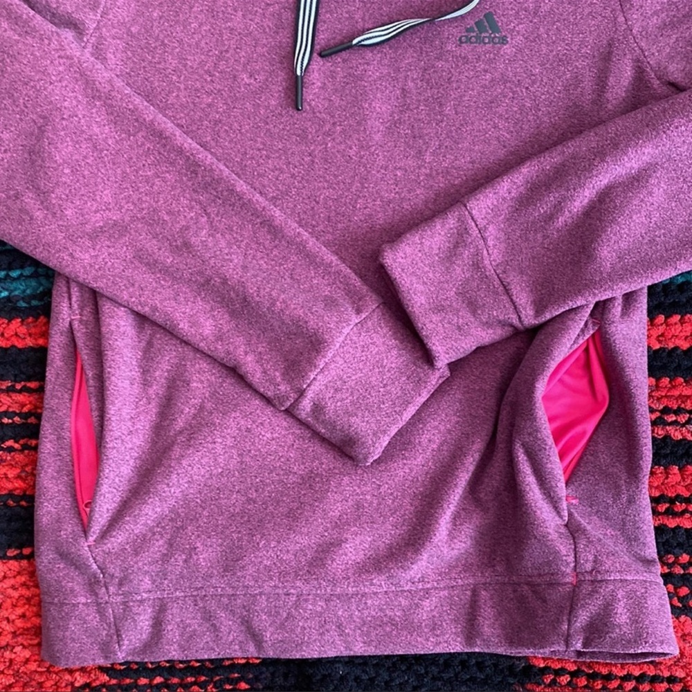❌SOLD❌ Adidas Fleece Cowl Neck Sweater - Picture 7 of 7